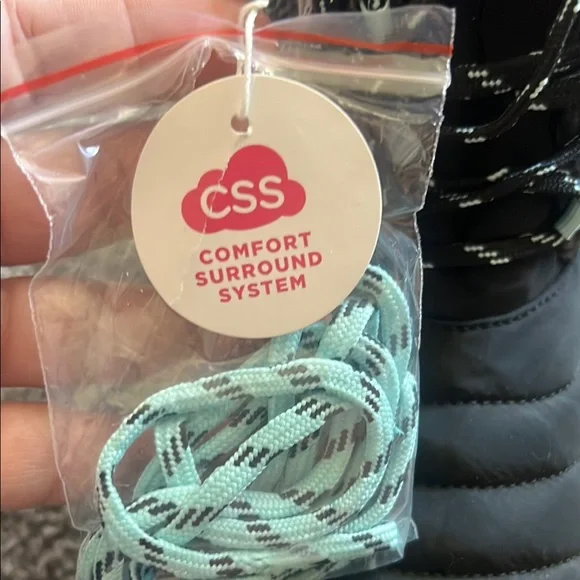 Ryka Black Quilted Boots with Faux Fur - Picture 10 of 10